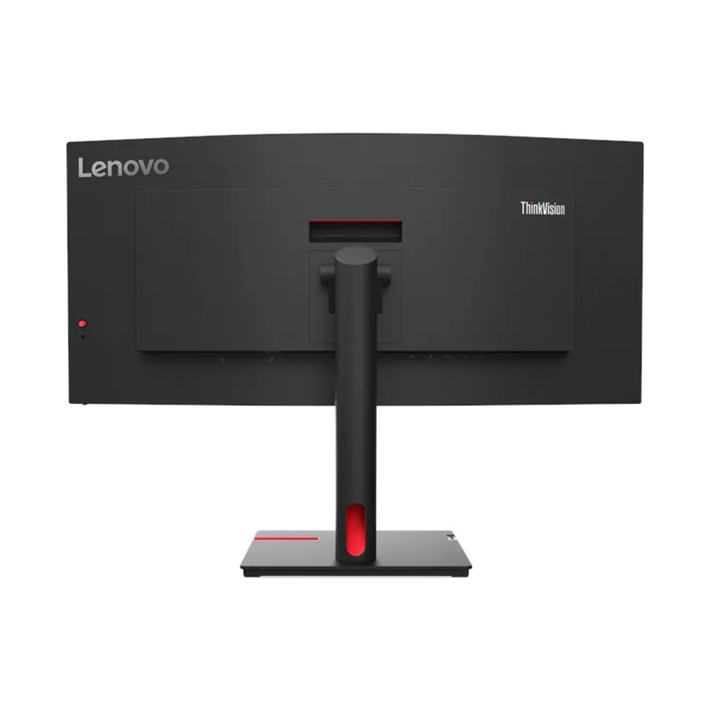 მონიტორი Lenovo 63D4GAT1EU T34W ThinkVision, 34", Curved Monitor, UWQHD, VA, USB, USB-C, HDMI, DP, RJ45, Black