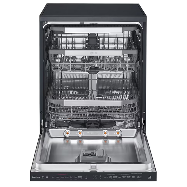 ჭურჭლის სარეცხი მანქანა LG DFB325HM.ABMPARA, A, 41Dba, Dishwasher, Black