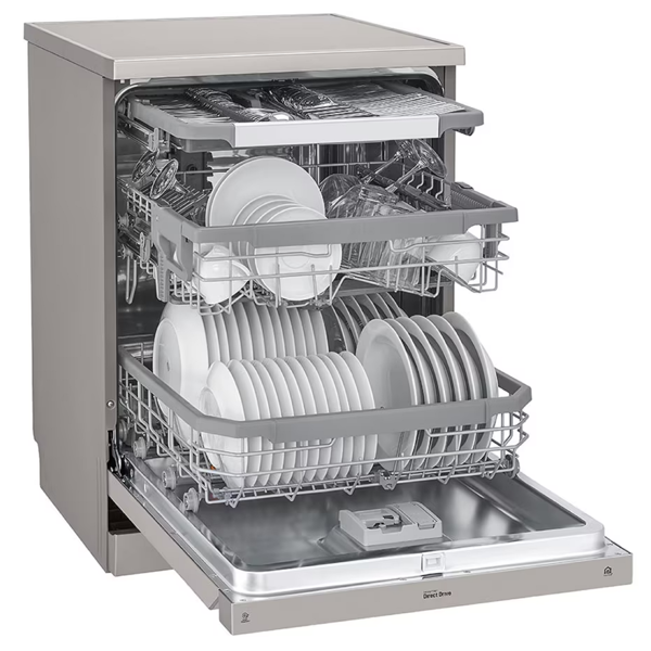 ჭურჭლის სარეცხი მანქანა LG DFB425FP.APZPARA, A, 44Dba, Dishwasher, Silver