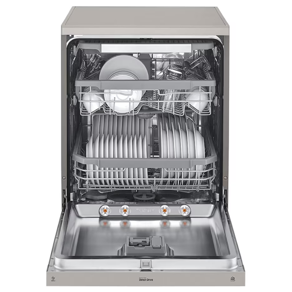 ჭურჭლის სარეცხი მანქანა LG DFB425FP.APZPARA, A, 44Dba, Dishwasher, Silver