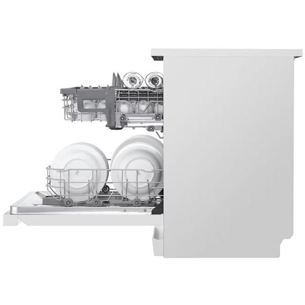 ჭურჭლის სარეცხი მანქანა LG DFB512FW.ABWPARA, A, 46Dba, Dishwasher, White