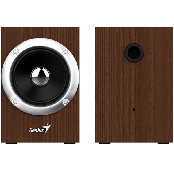 Genius SP-HF280, 6W, USB, 3.5mm, Speaker, Wood