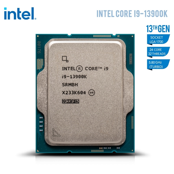 პროცესორი Intel i9-13900K, 36MB Cache, up to 5.80 GHz, Tray