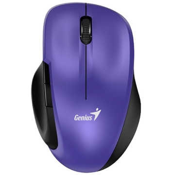 Genius 8200S Ergo, Wireless, USB, Mouse, Black/Purple