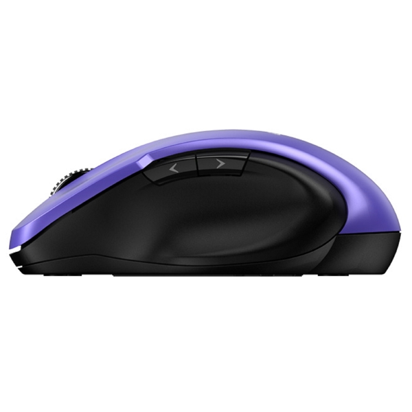 მაუსი Genius 8200S Ergo, Wireless, USB, Mouse, Black/Purple