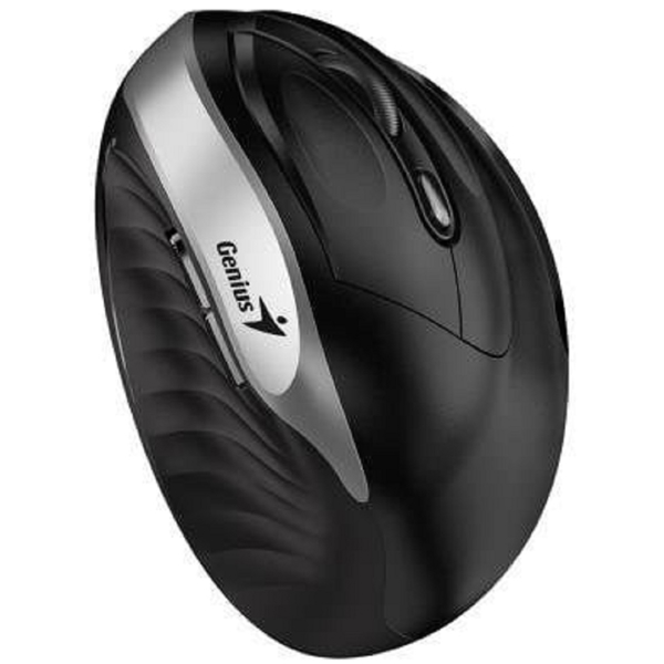 Genius 8250S Ergo, Wireless, USB, Mouse, Silver/Gray