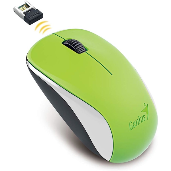 მაუსი Genius NX-7000, Wireless, USB, Mouse, Green