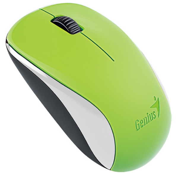 Genius NX-7000, Wireless, USB, Mouse, Green