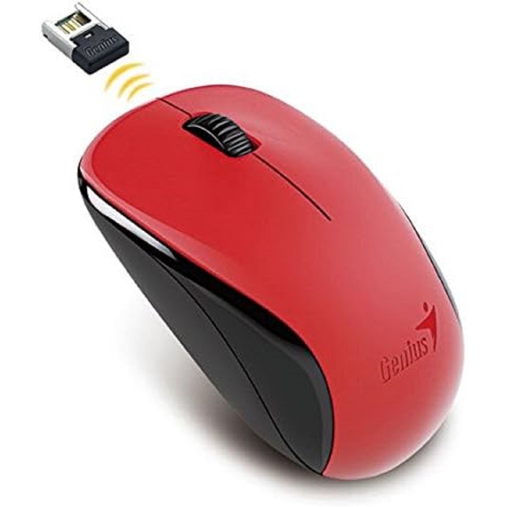მაუსი Genius NX-7000, Wireless, USB, Mouse, Red