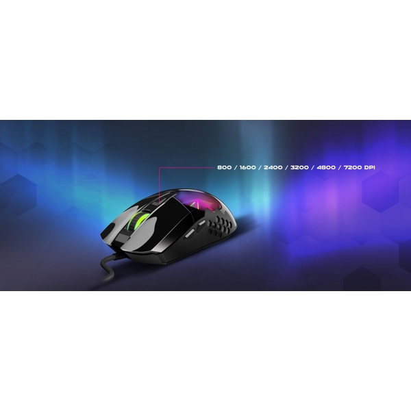 მაუსი Genius M715 Scorpion, Wired, USB, Gaming Mouse, Black