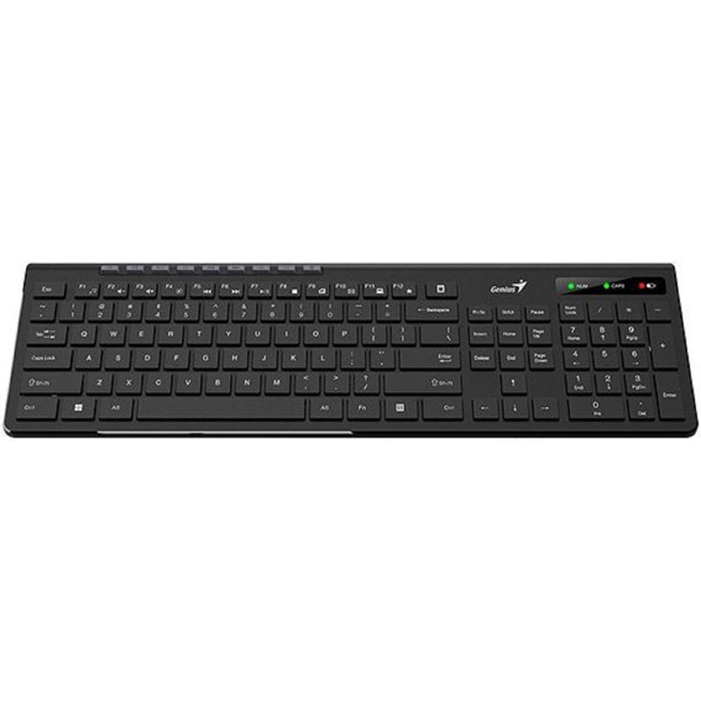 კლავიატურა Genius SlimStar 7230, Wireless, USB, Keyboard, Black