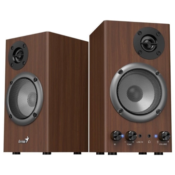 დინამიკი Genius SP-HF500B, 16W, 3.5mm, Speaker, Brown