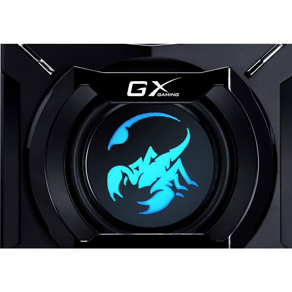 Genius SW-G2.1 2000, 45W, 3.5mm, Speaker, Black