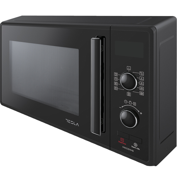 მიკროტალღური ღუმელი Tesla MW2391MB, 900W, 23L, Microwave Oven, Black