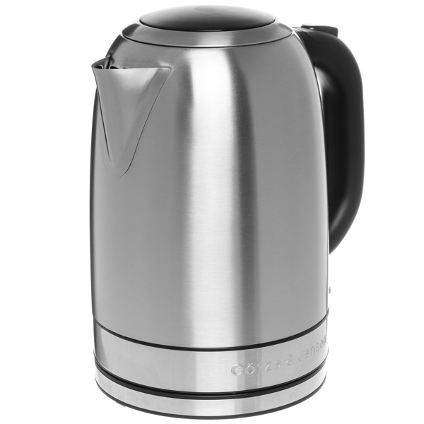 GÖTZE & JENSEN KT500X, 2200W, 1.7L, Electric Kettle, Stainless Steel