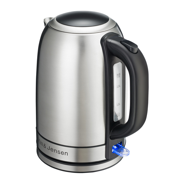 GÖTZE & JENSEN KT500X, 2200W, 1.7L, Electric Kettle, Stainless Steel