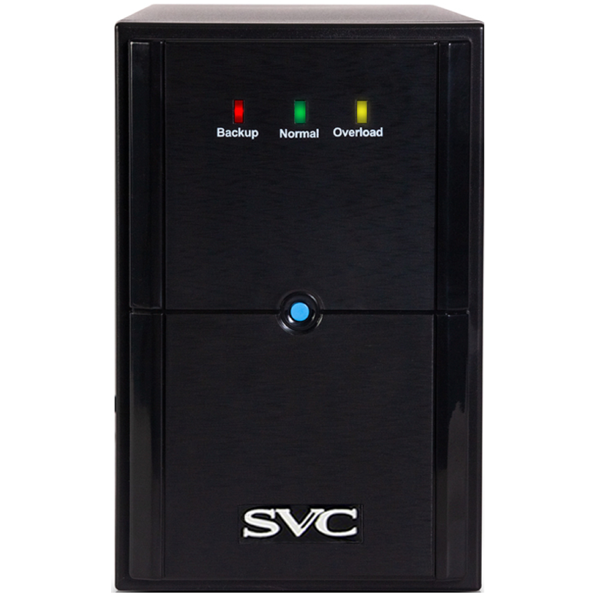 SVC V-1500 Interactive UPS, LED, Black