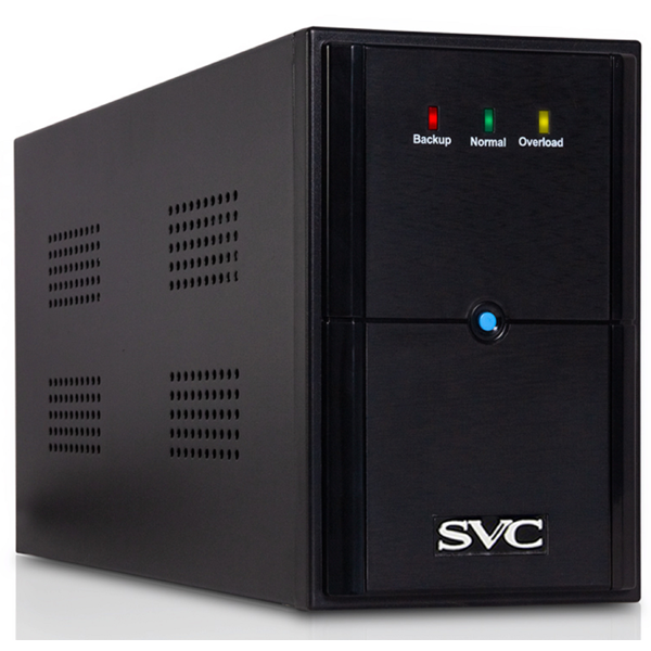 SVC V-1500 Interactive UPS, LED, Black