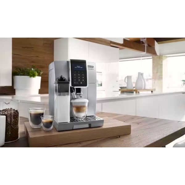 ყავის აპარატი Delonghi ECAM350.75.S Dinamica, 1450W, 1.8L, Coffee Machine, Silver