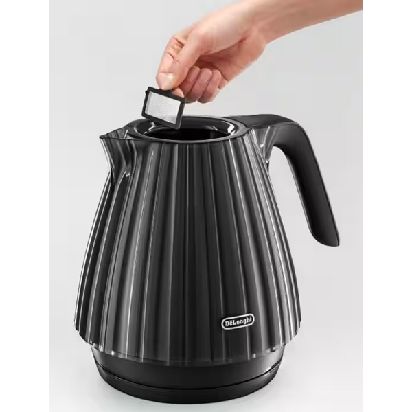 ელექტრო ჩაიდანი Delonghi KBD2001.BK 1, 2000W, 1.7L, Electric Kettle, Black