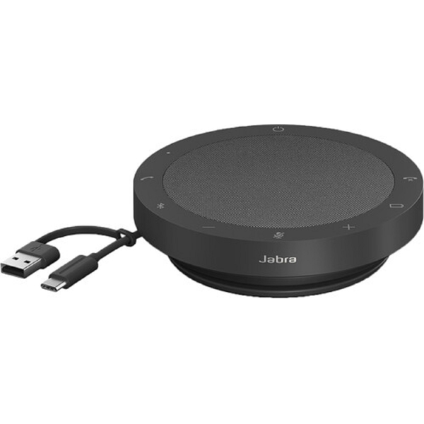 საკონფერენციო დინამიკი Jabra 2755-109 Speak2 55, Bluetooth, Portable USB Conference Speakerphone, Dark Grey