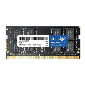 ოპერატიული მეხსიერება Kimtigo KMKS8G8683200, RAM 8GB, DDR4 SODIMM, 3200MHz