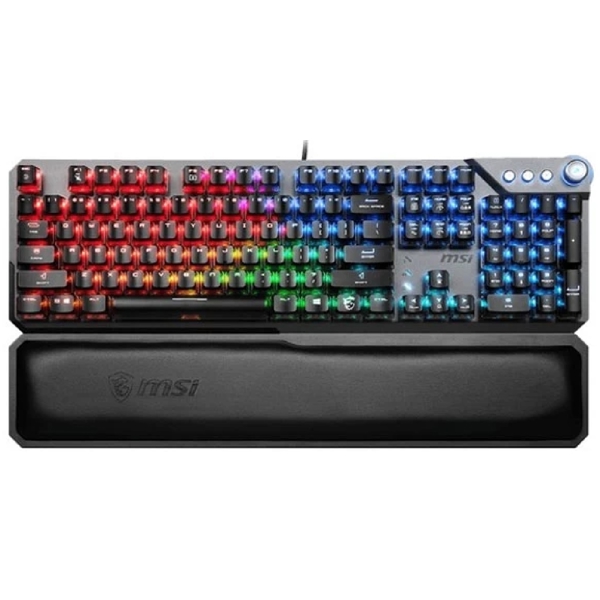 MSI S11-04RU233-CLA Vigor GK71 Sonic, Wired, RGB, USB, Gaming Keyboard, Black