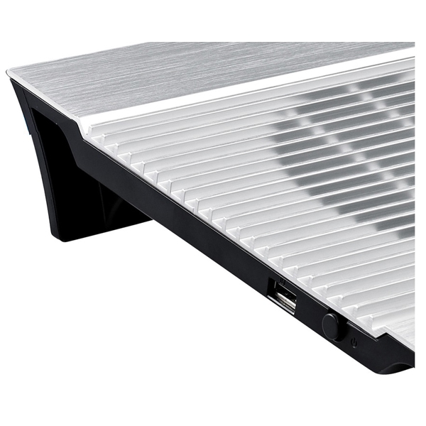 ნოუთბუქის გამაგრილებელი DeepCool N8, Laptop Cooling Stand, Silver