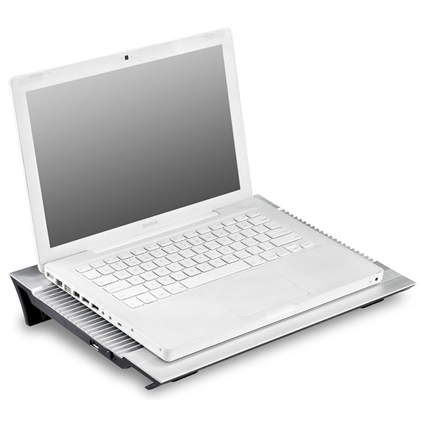 ნოუთბუქის გამაგრილებელი DeepCool N8, Laptop Cooling Stand, Silver