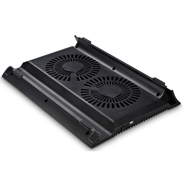 ნოუთბუქის გამაგრილებელი DeepCool N8, Laptop Cooling Stand, Black