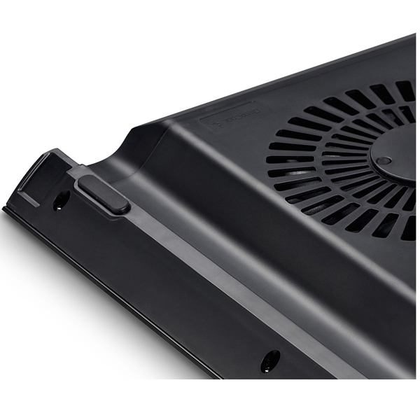 ნოუთბუქის გამაგრილებელი DeepCool N8, Laptop Cooling Stand, Black