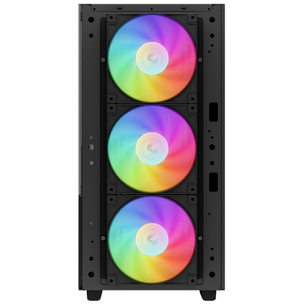 DeepCool CH560, Computer Case, MidT, Mini-ITX, Micro-ATX, ATX, E-ATX, USB 3.0, Type-C, Black