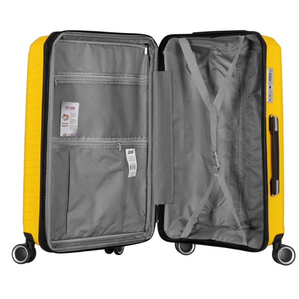 2E 2E-SPPS-L-YL Sigma, 98L, Suitcase, Yellow