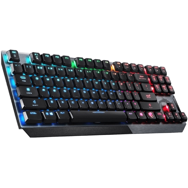 MSI S11-04RU239-GA7 VIGOR GK50, Wired, RGB, USB, Gaming Keyboard, Black