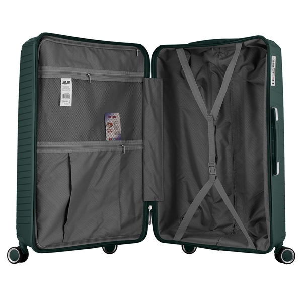 სამოგზაურო ჩანთა 2E 2E-SPPS-L-EG Sigma, 98L, Suitcase, Emerald