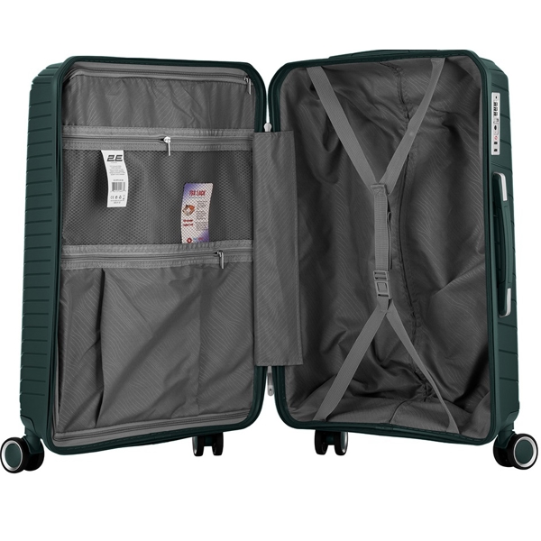 2E 2E-SPPS-M-EG Sigma, 61L, Suitcase, Emerald