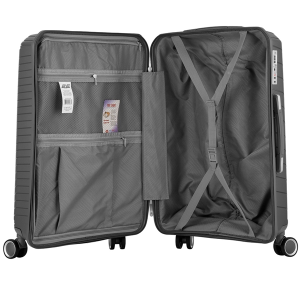 სამოგზაურო ჩანთა 2E 2E-SPPS-M-GR Sigma, 61L, Suitcase, Graphite