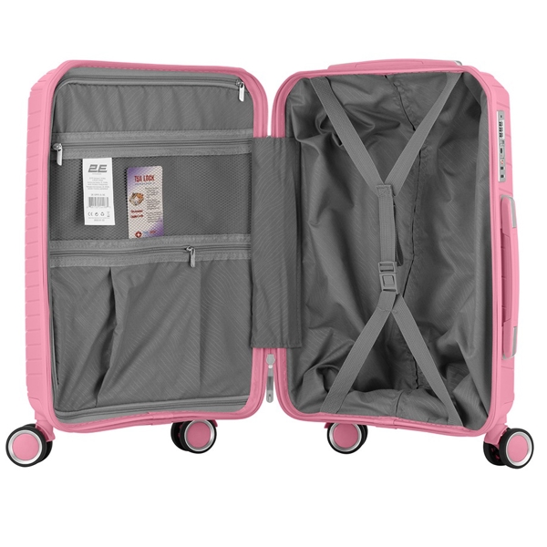 2E 2E-SPPS-S-PK Sigma, 36L, Suitcase, Pink