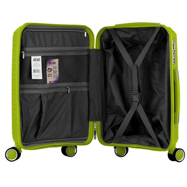 2E 2E-SPPS-S-AG Sigma, 36L, Suitcase, Green Apple