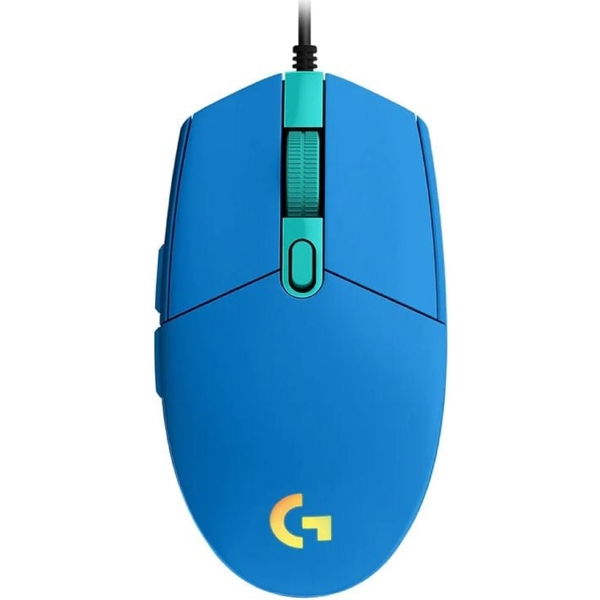 მაუსი Logitech L910-005798 G203 Lightsync, Wired, USB, Gaming Mouse, Blue