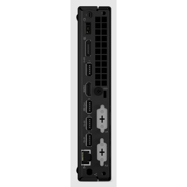 პერსონალური კომპიუტერი Lenovo 11T30034RU ThinkCentre M70q Gen 3, i3-12100T, 8GB, 256GB SSD, Integrated, Black