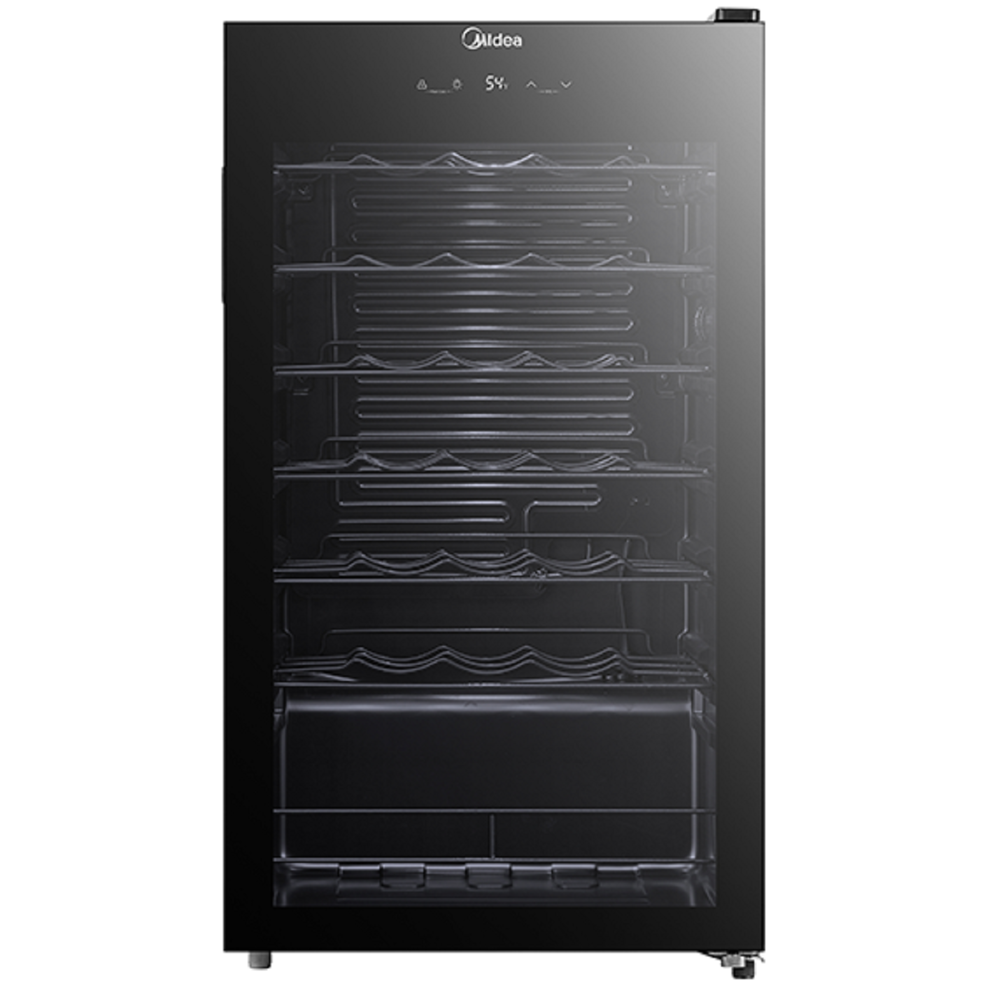 ღვინის მაცივარი Midea MDRW150FGG22, 93L, B, Wine Refrigerator, Black