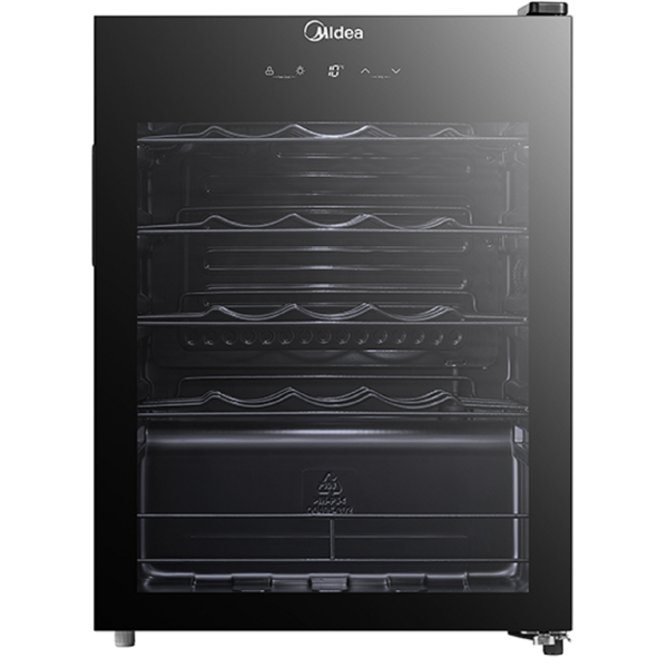 Midea MDRW111FGG22, 66L, B, Wine Refrigerator, Black