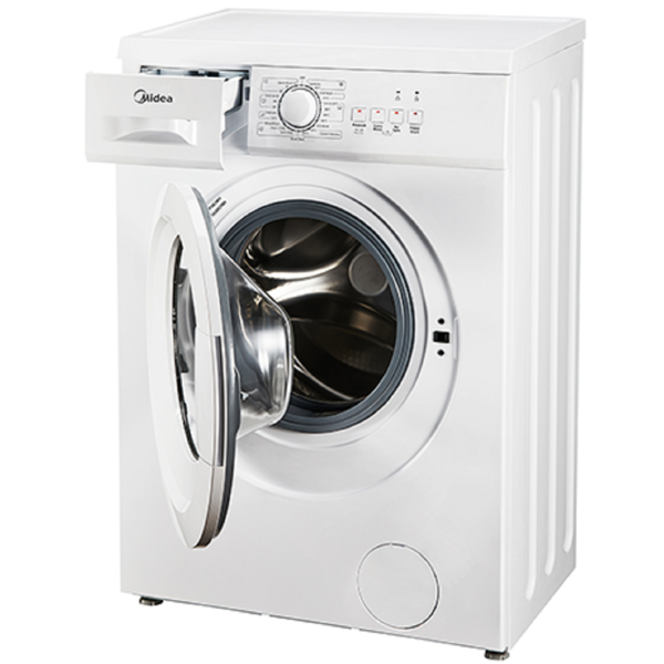 Midea MFE02W60/W, 6Kg, A+++, 1000Rpm, 79Db, Washing Machine, White