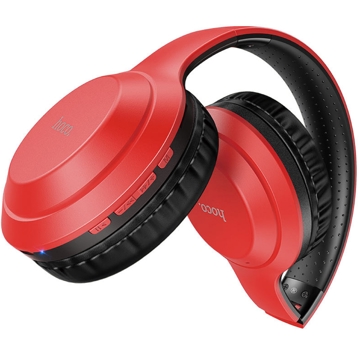 ყურსასმენი Hoco W30 Fun Move, Headset, Wireless, Bluetooth, Red