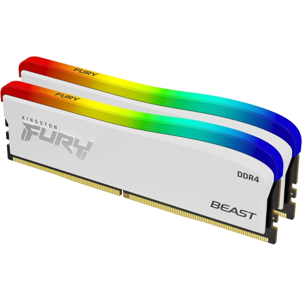 ოპერატიული მეხსიერება Kingston KF436C17BWAK2/16 Fury, RAM 16GB, DDR4 DIMM, 3600MHz