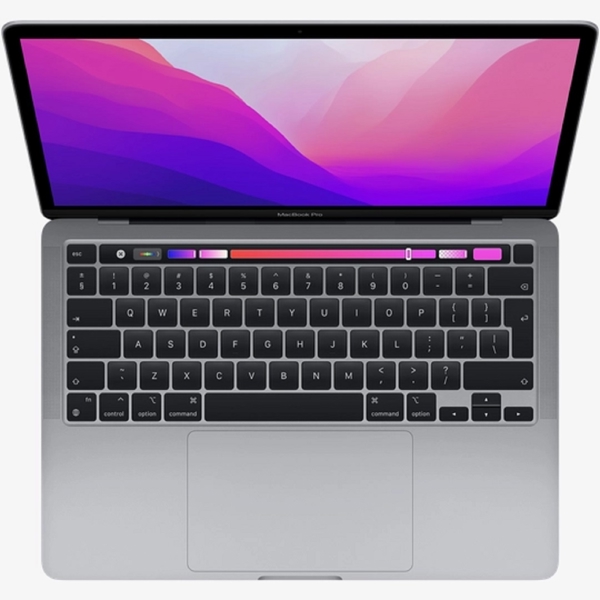 Apple Z16R000XL MacBook Pro, 13", M2, 16GB, 512GB SSD, Integrated, Space Gray