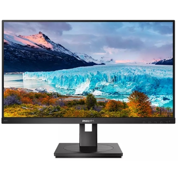 Philips 242S1AE/00, 23.8", Monitor, FHD, IPS, VGA, DVI-D, HDMI, DP, Black