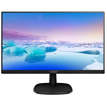 Philips 243V7QDAB/01, 23.8", Monitor, FHD, IPS, VGA, DVI-D, HDMI, Black