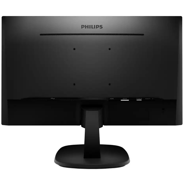 მონიტორი Philips 243V7QDAB/01, 23.8", Monitor, FHD, IPS, VGA, DVI-D, HDMI, Black